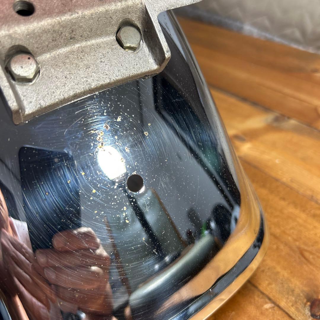 SR400 WMテールライトベース付 リヤフェンダー