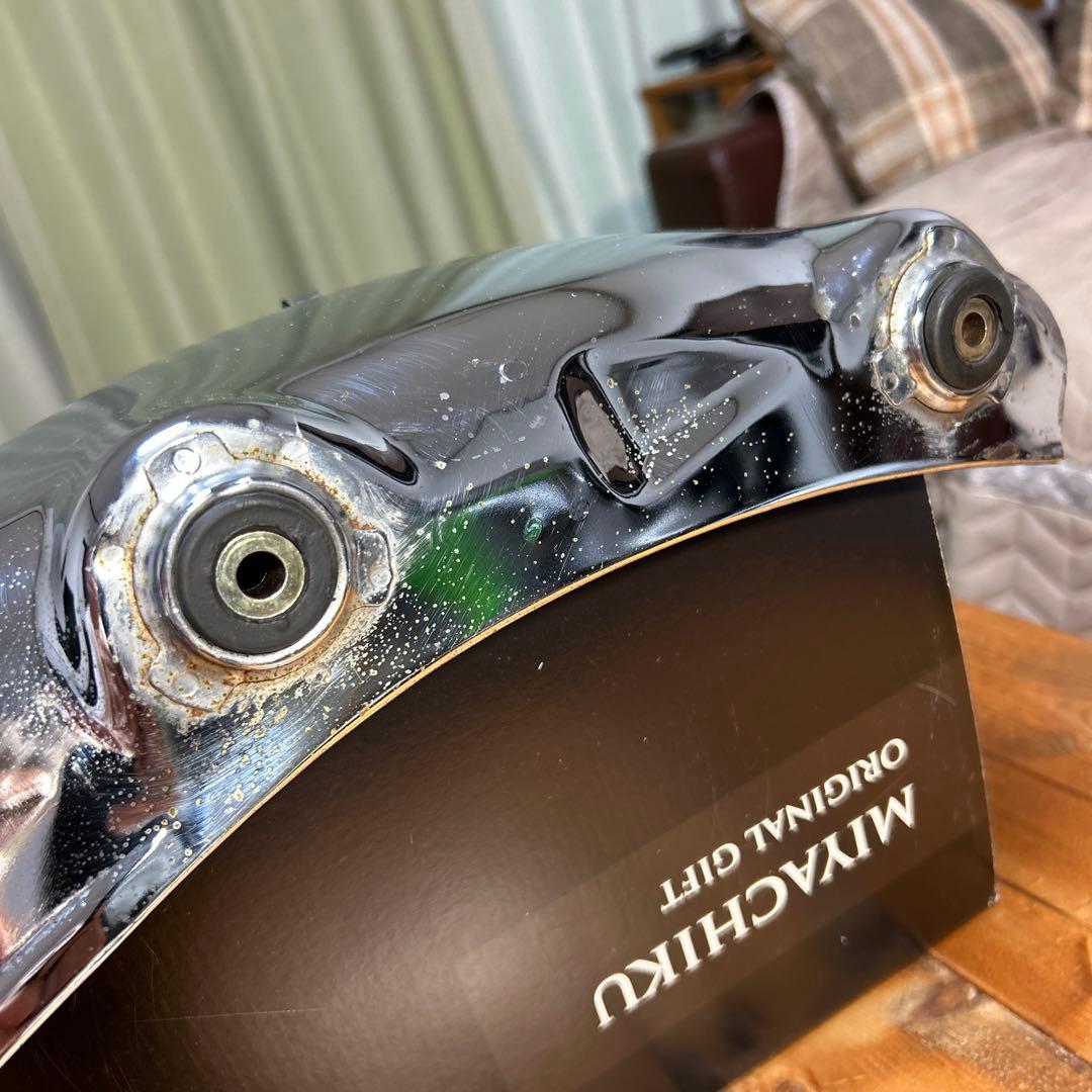 SR400 WMテールライトベース付 リヤフェンダー