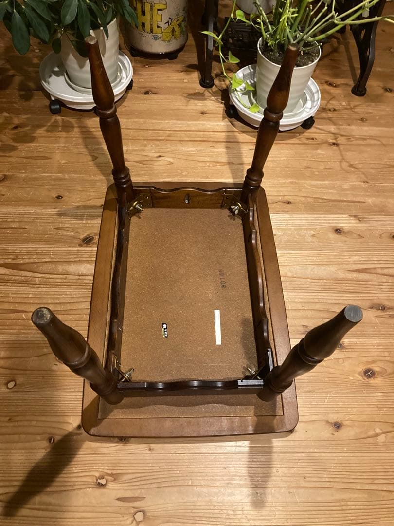 カリモク　アンティークサイドテーブル　コーヒーテーブル②