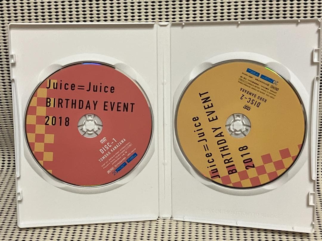 Juice=Juice DVD BIRTHDAY 2018 金澤朋子 段原瑠々