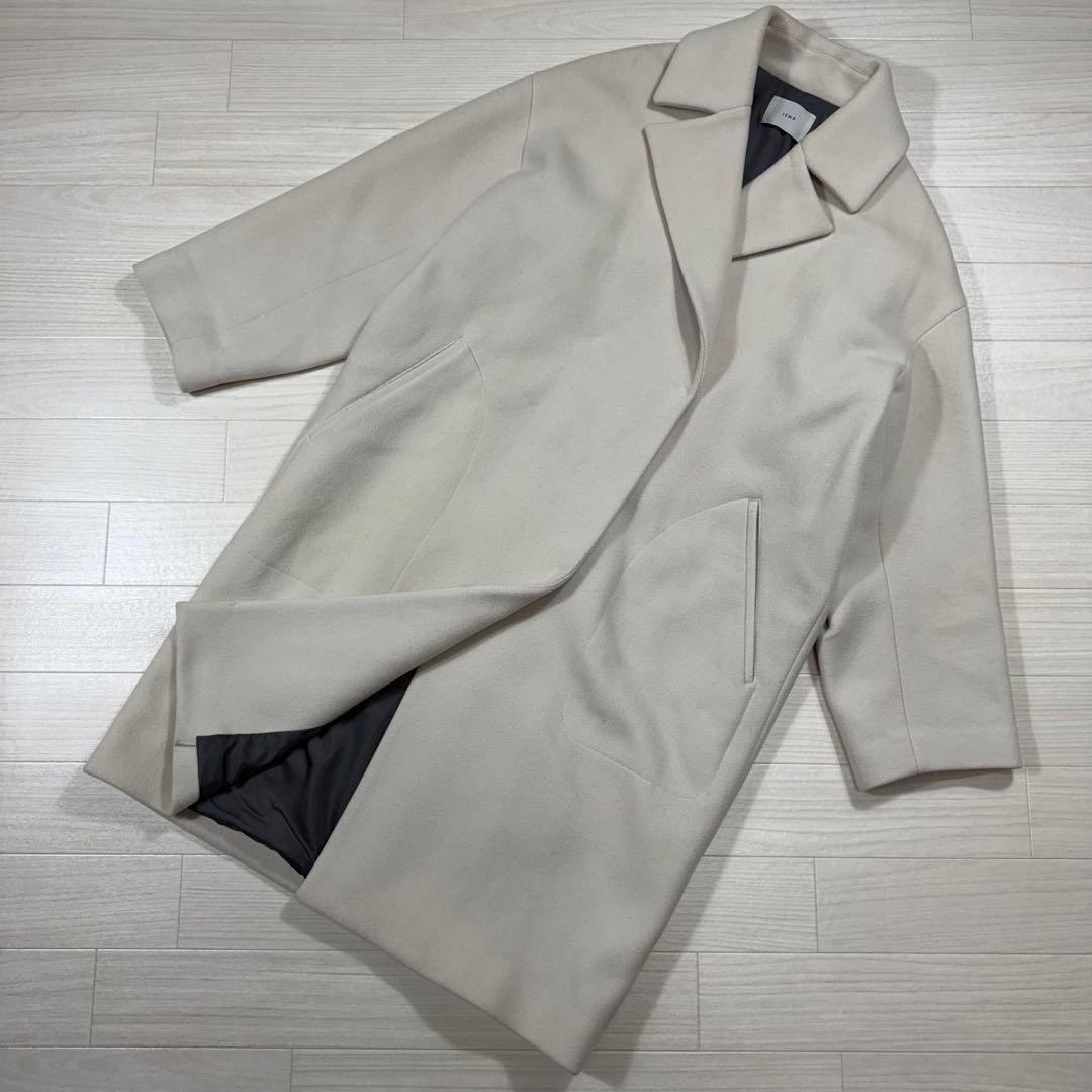 IENA イエナ MANTECO マンテコ オーバーサイズ チェスターコート L