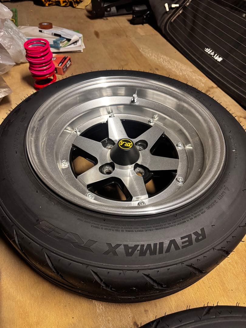 ロンシャン　XR4 14インチ アルミホイール　8J±0　4本