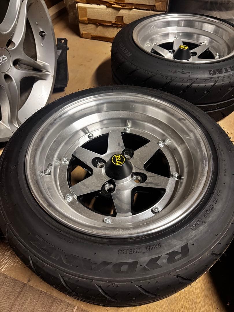 ロンシャン　XR4 14インチ アルミホイール　8J±0　4本