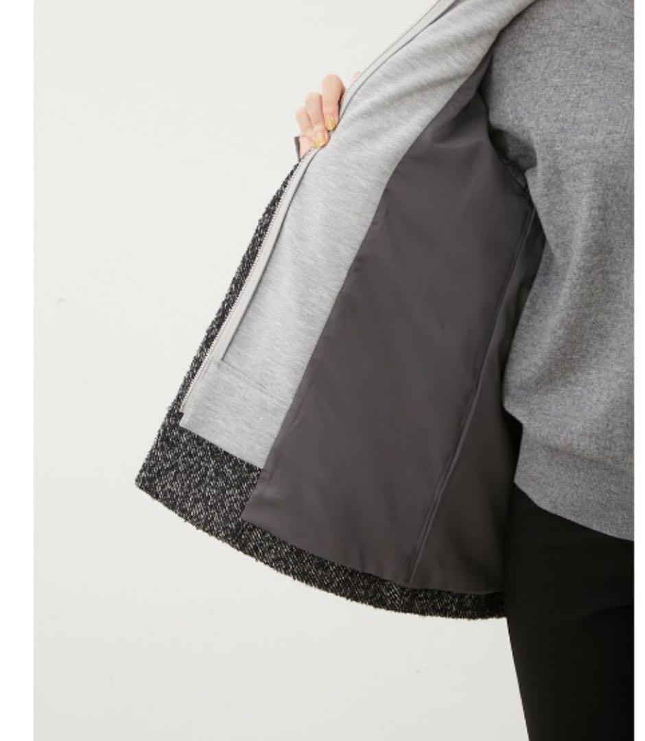 Mila Owen 新品タグ付！フードドッキングシングルブレストジャケット