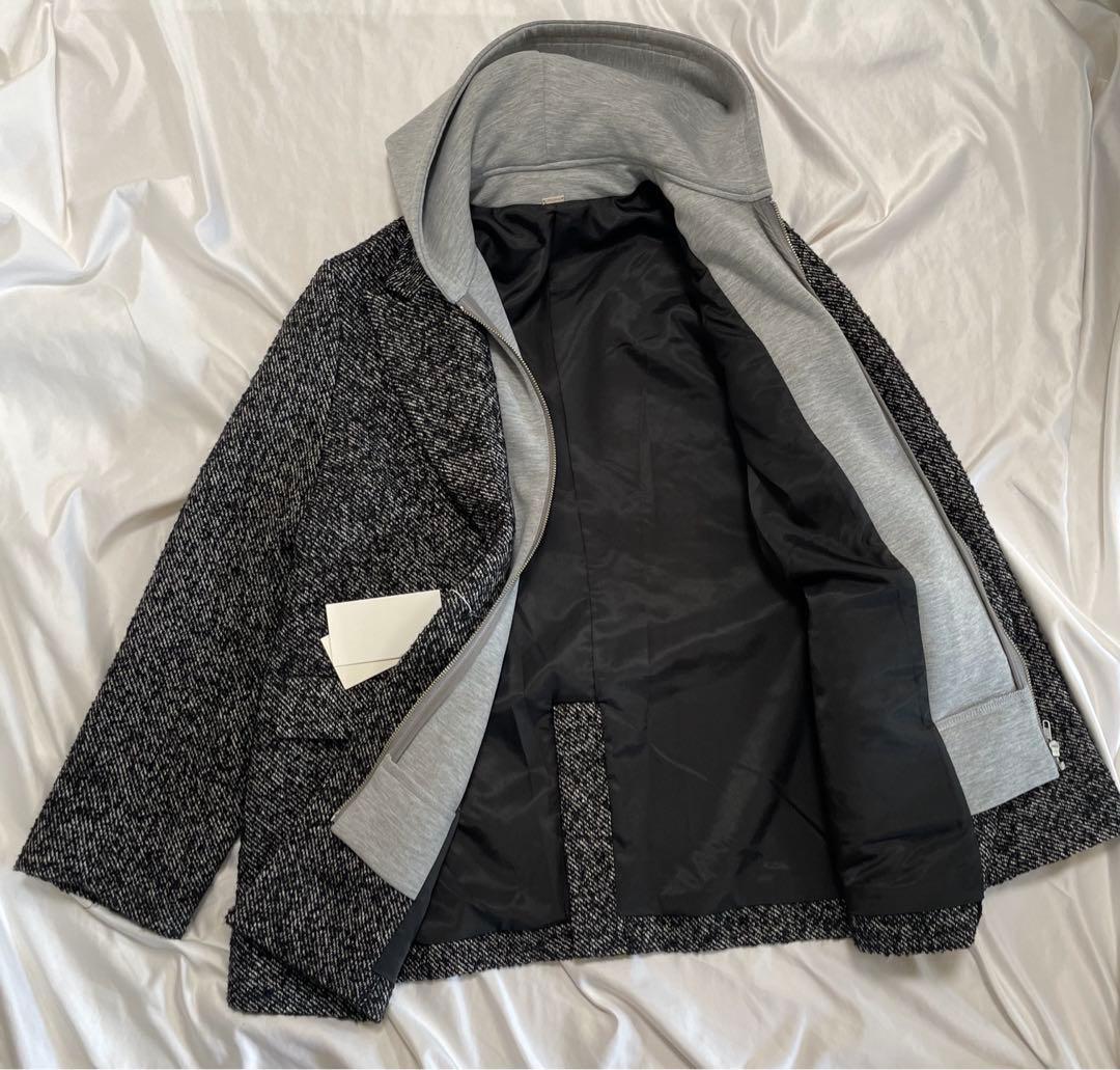 Mila Owen 新品タグ付！フードドッキングシングルブレストジャケット