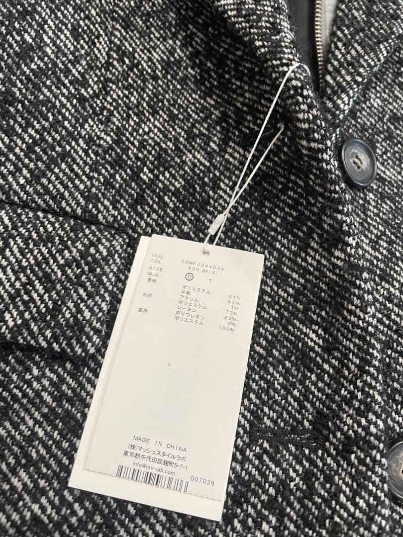 Mila Owen 新品タグ付！フードドッキングシングルブレストジャケット