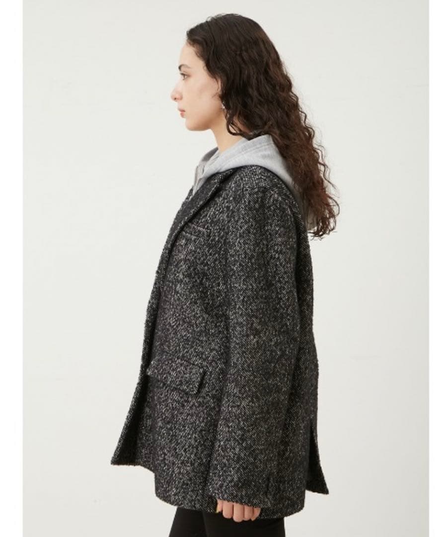 Mila Owen 新品タグ付！フードドッキングシングルブレストジャケット