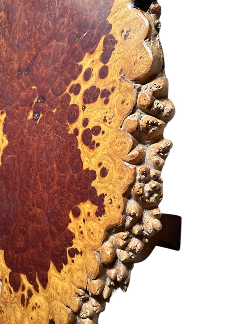 花梨 瘤 一枚板 天然木 葡萄杢 玉杢 瘤杢 座卓 飾台 花台 座敷机 盆栽台