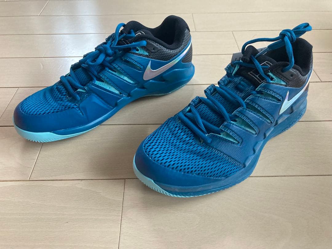 Nike テニスシューズ RFロゴ入り ブルー