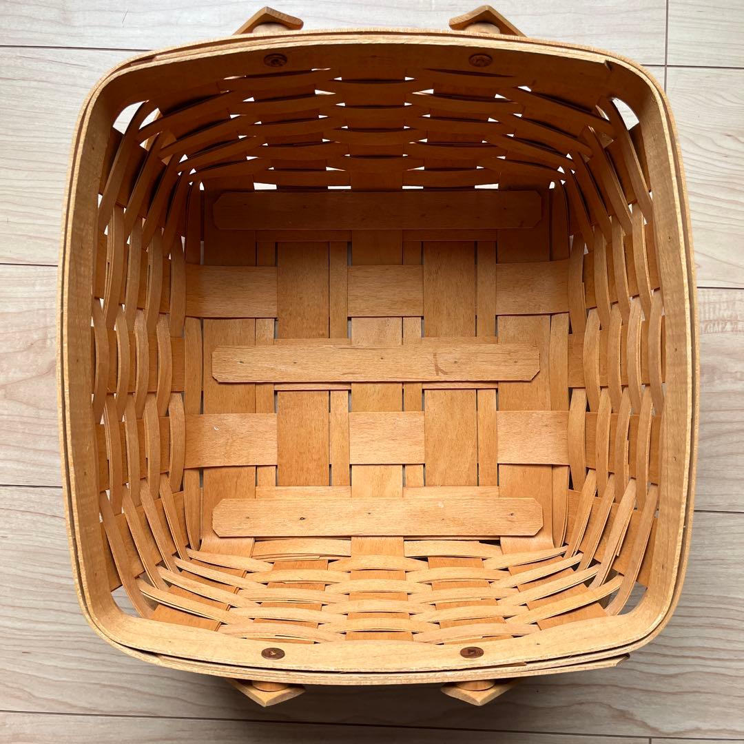 ロンガバーガー　バスケット　大きめサイズ　ピクニック　ケーキ