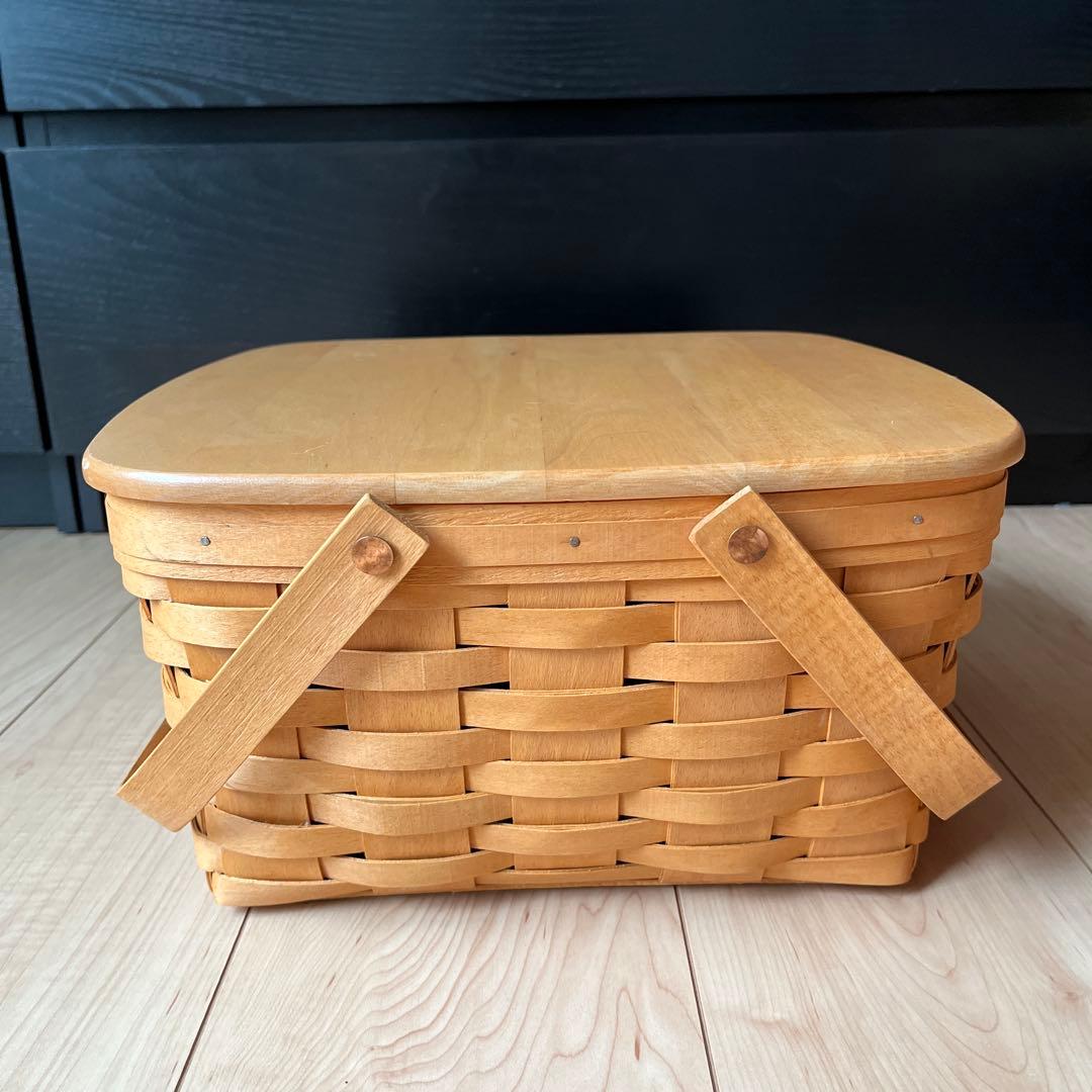 ロンガバーガー　バスケット　大きめサイズ　ピクニック　ケーキ