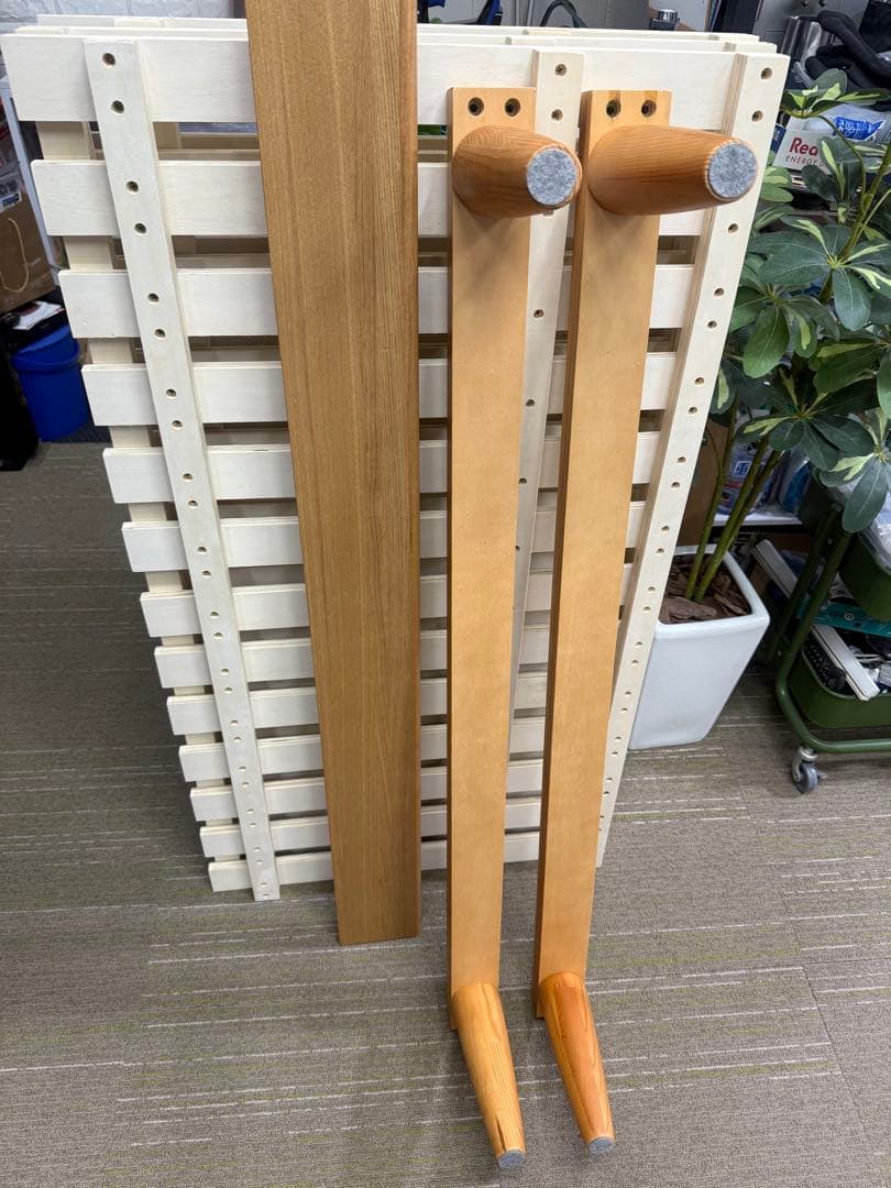 オッスラです！【超美品】Märikka マリッカ　すのこベッド　セミダブル