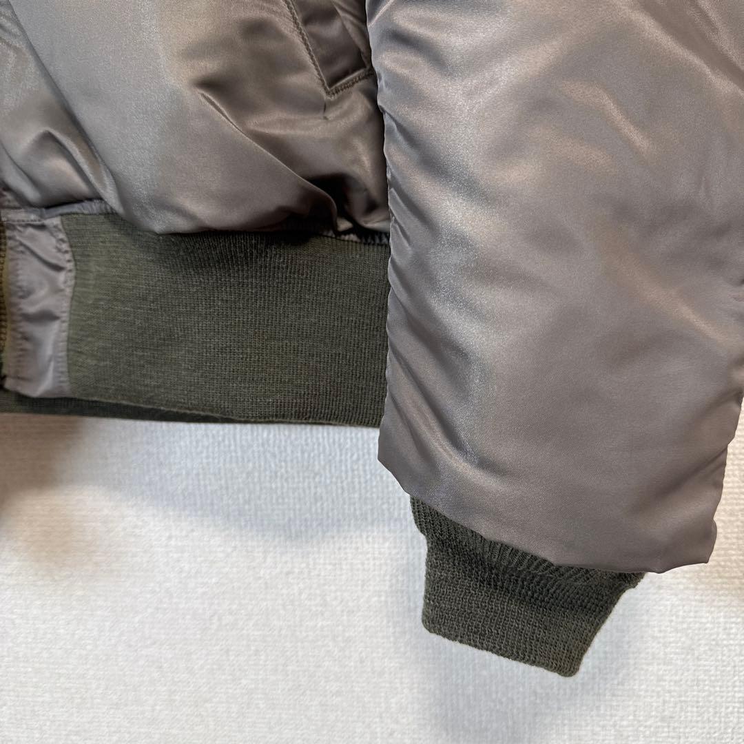 AVIREX 7522/アヴィレックス MA-1 メンズL/カーキ