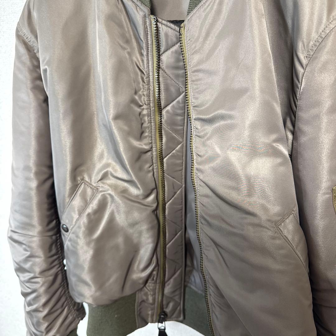 AVIREX 7522/アヴィレックス MA-1 メンズL/カーキ