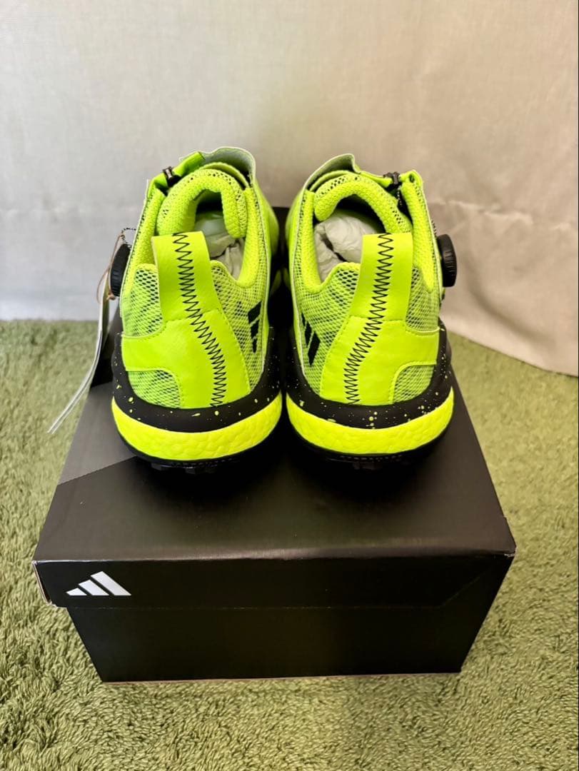 アディダス新品箱入り⭐️ゴルフシューズコードカオス25 ボア IG8705防水靴