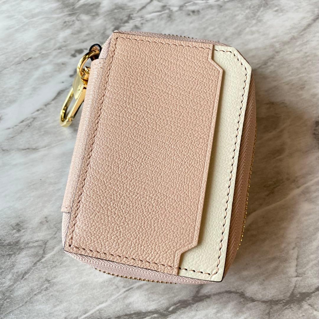 2293【新品 定価2.2万円】ラルコバレーノ★スマートWキーケース★鍵入れ★