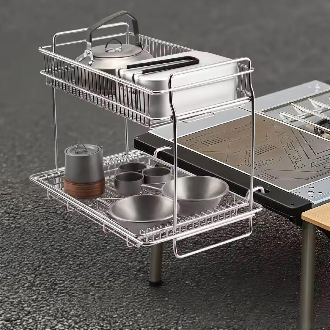 IGT ダブルサイドラック　セパレートIGT メッシュトレー　スノーピーク