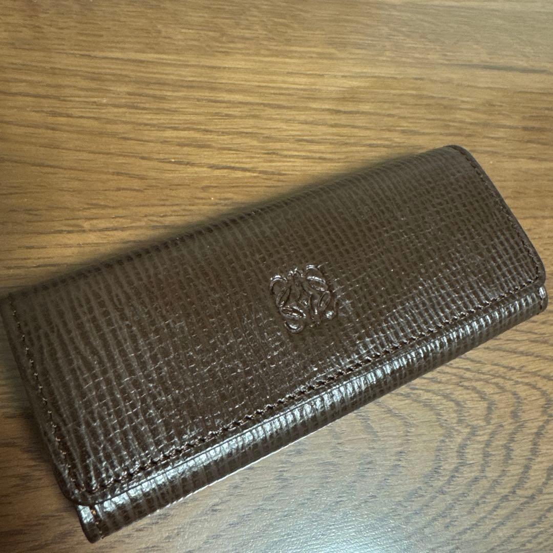 【最終値下げ】ロエベ　4連　キーケース