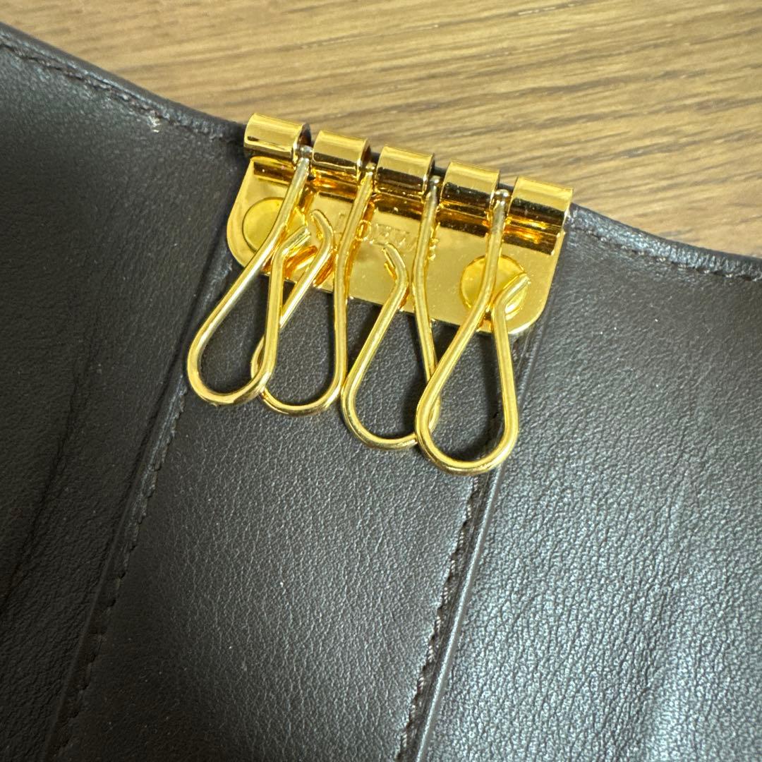 【最終値下げ】ロエベ　4連　キーケース