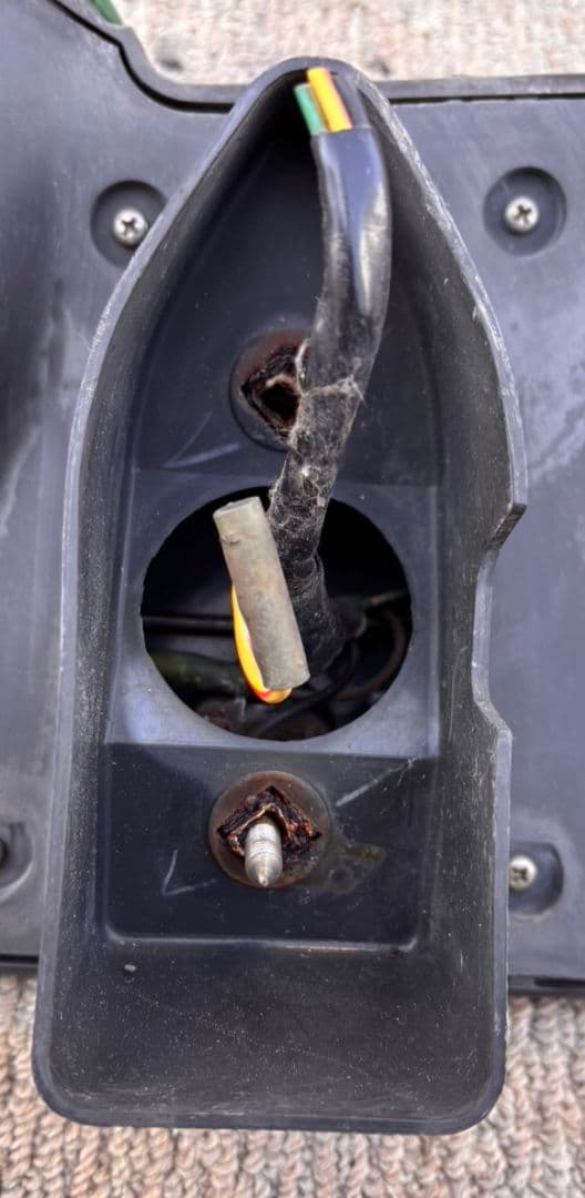 レトロ デコトラ 日野ドルフィン用 速度灯 緑レンズ 3連