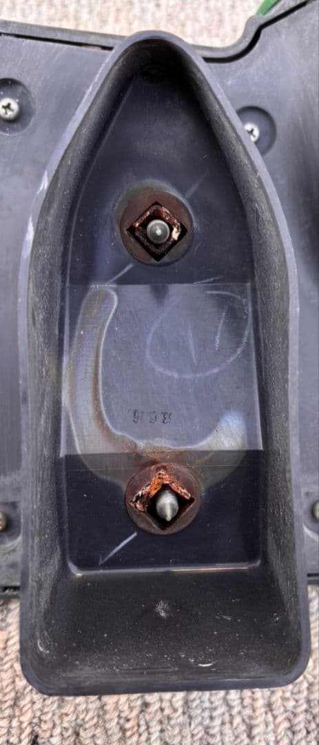 レトロ デコトラ 日野ドルフィン用 速度灯 緑レンズ 3連