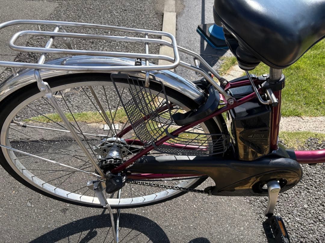 中古Panasonic電動アシスト自転車　13.2Ah4点灯　大阪