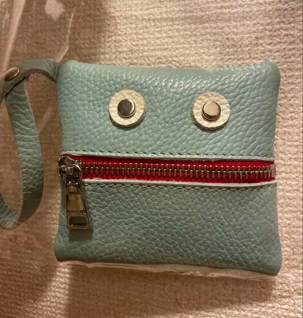 新品リパーニ リッピー アイスブルー カードケース アニヤハインドマーチ