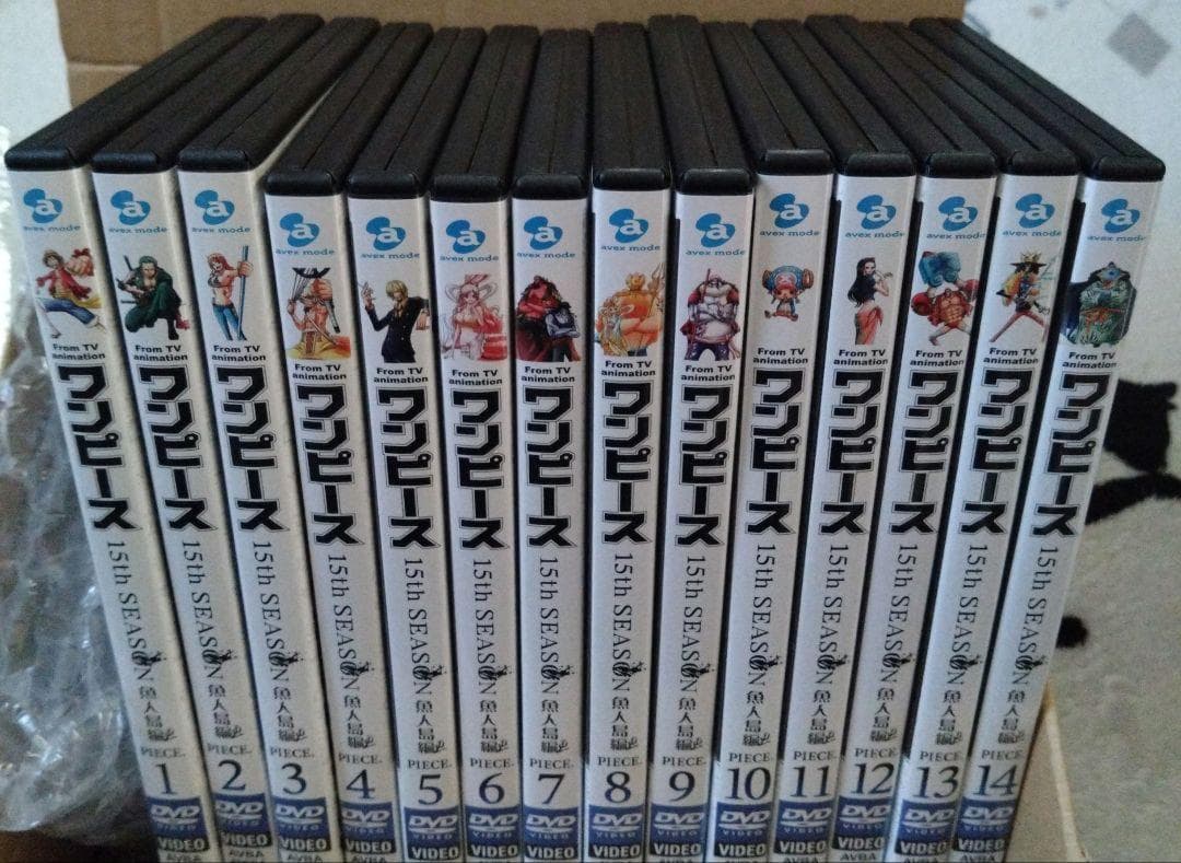 ONE PIECE　15thシーズン　魚人島篇　ＤＶＤ １４巻セット⑥