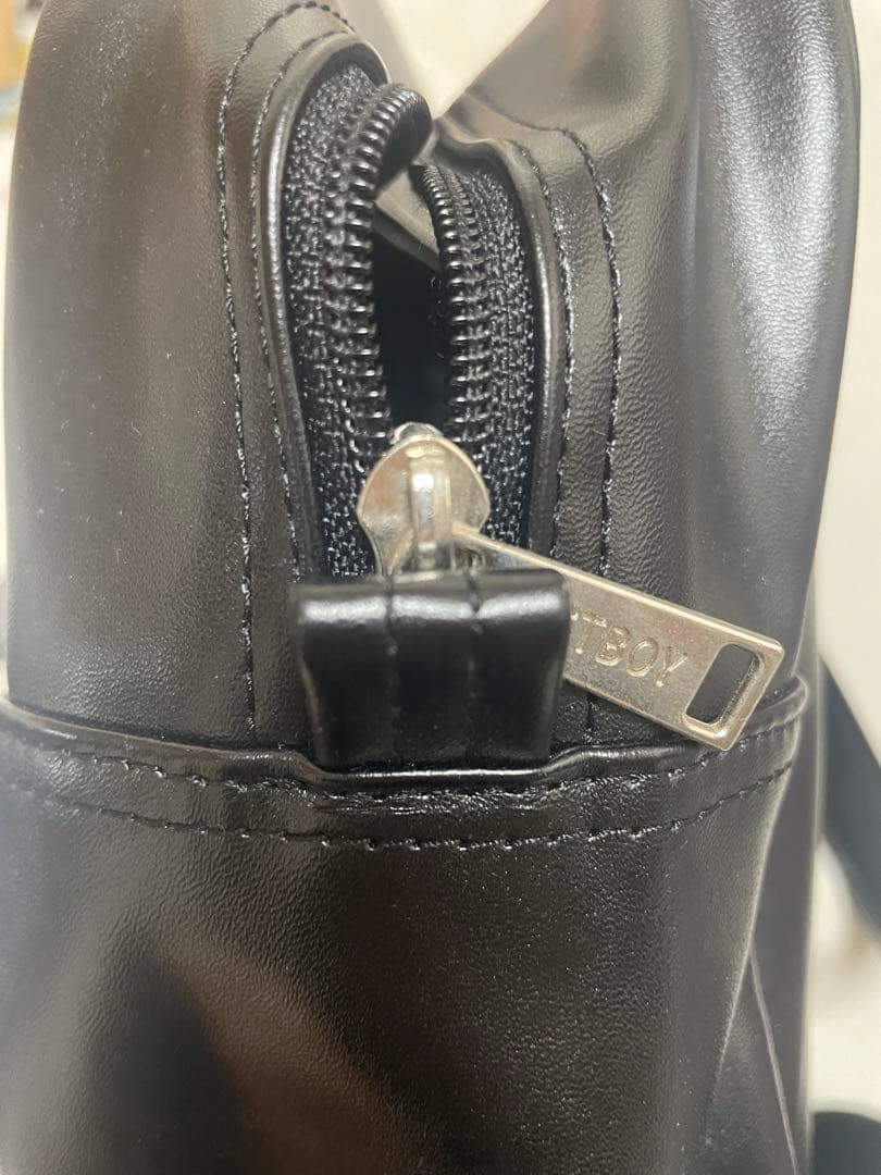 EASTBOY イーストボーイ スクールバック スクバ 黒×ベージュ