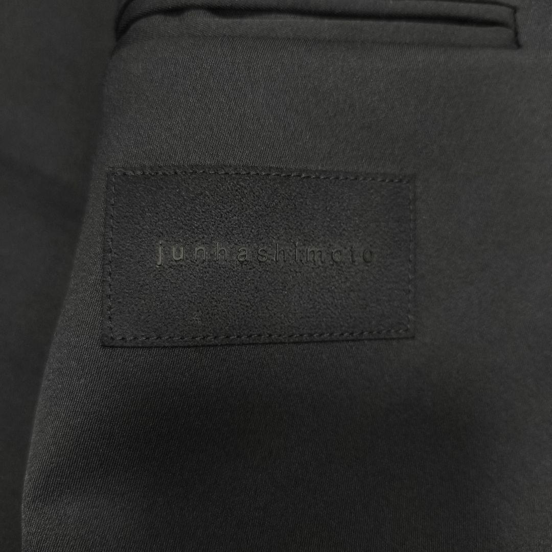 ジュンハシモト セットアップ ストレッチ ドローコード ブラック L