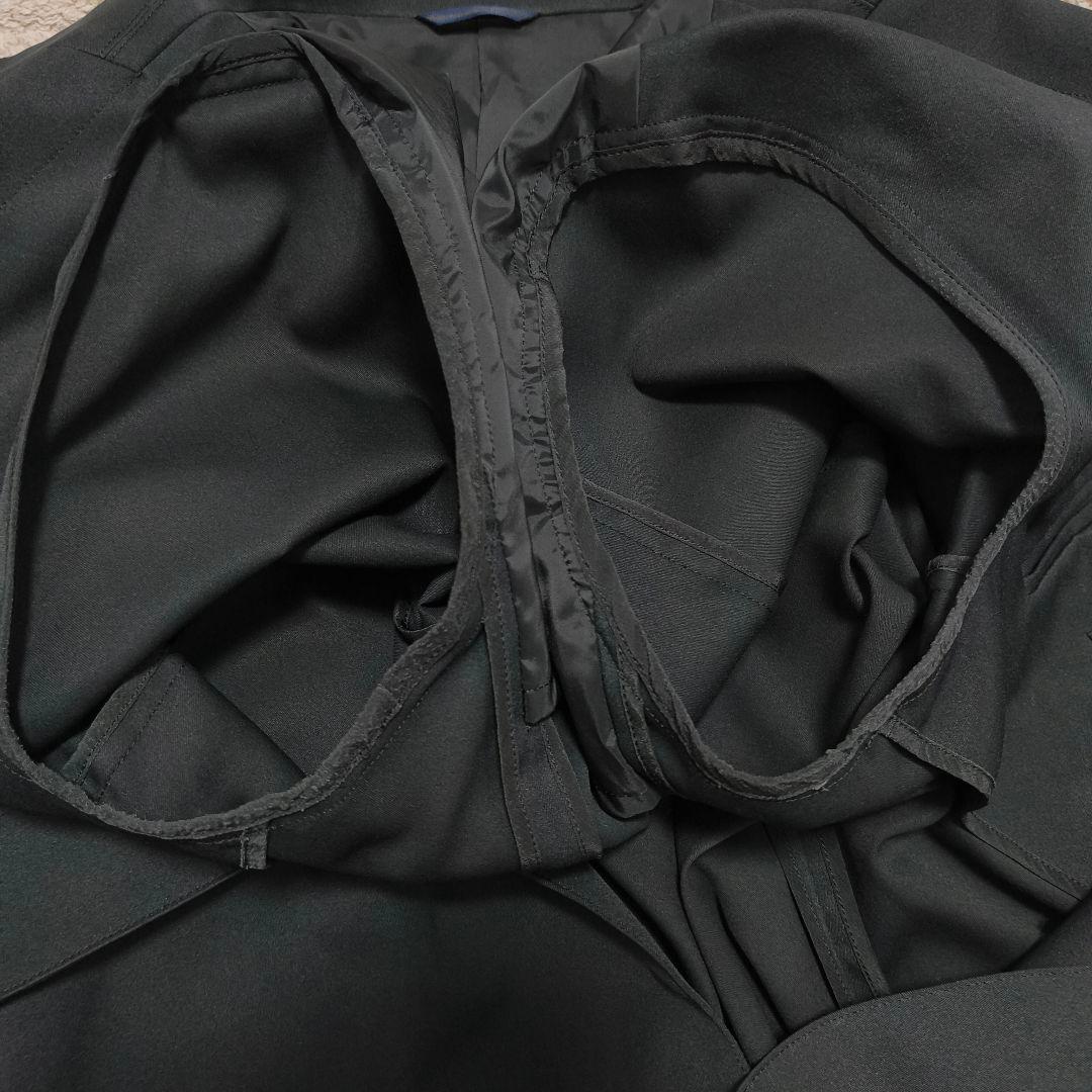 ジュンハシモト セットアップ ストレッチ ドローコード ブラック L