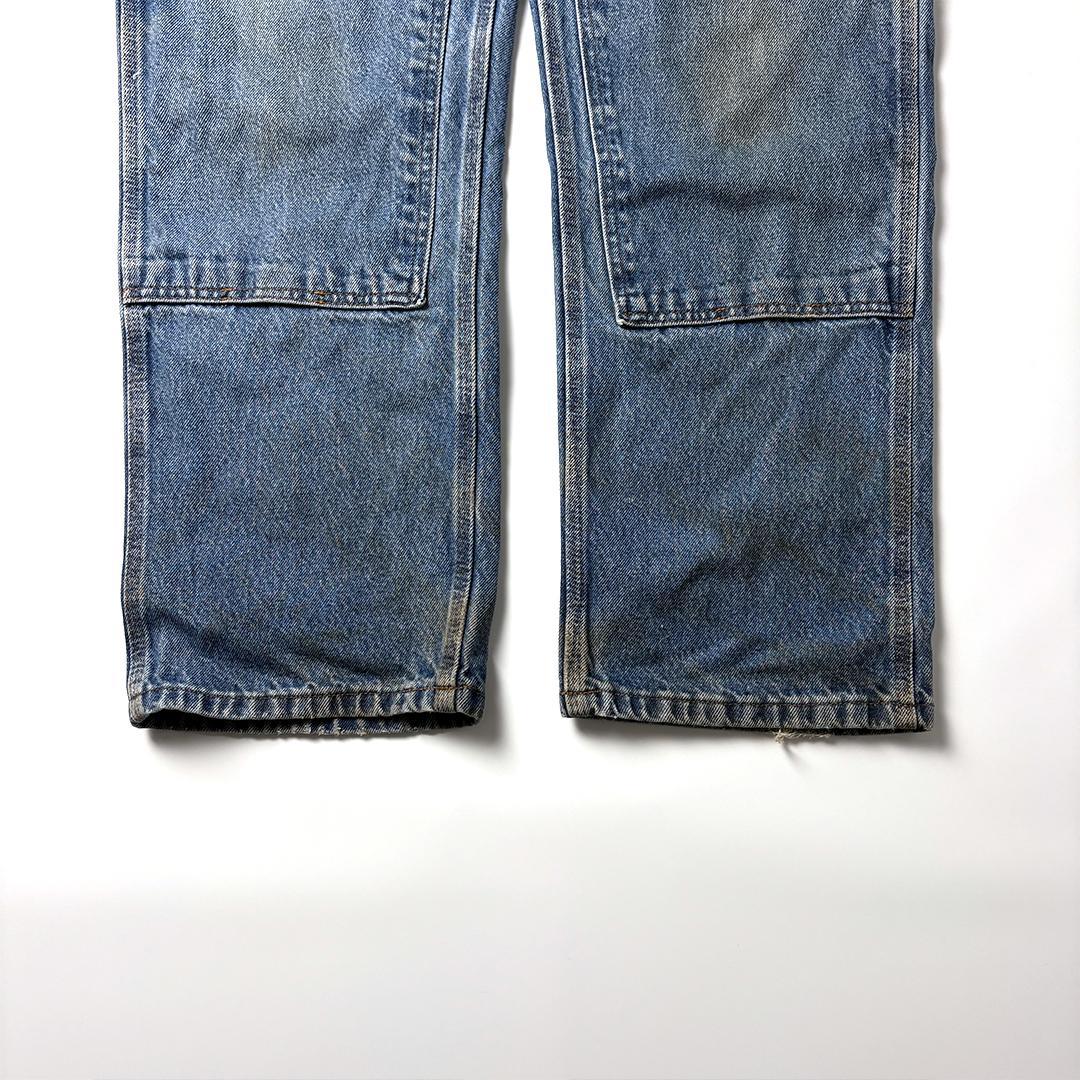 ダブルニー デニム ペインターパンツ W36 L30 KEY キー 鬼フェード