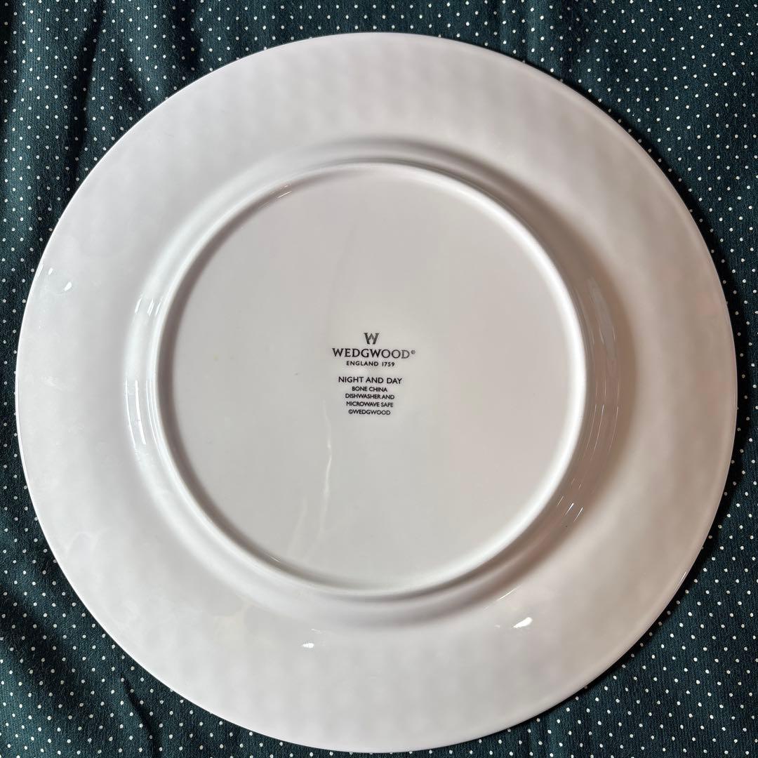 イギリス　ウェッジウッド　ナイトアンドデイ　大皿　プレート　(7-161)