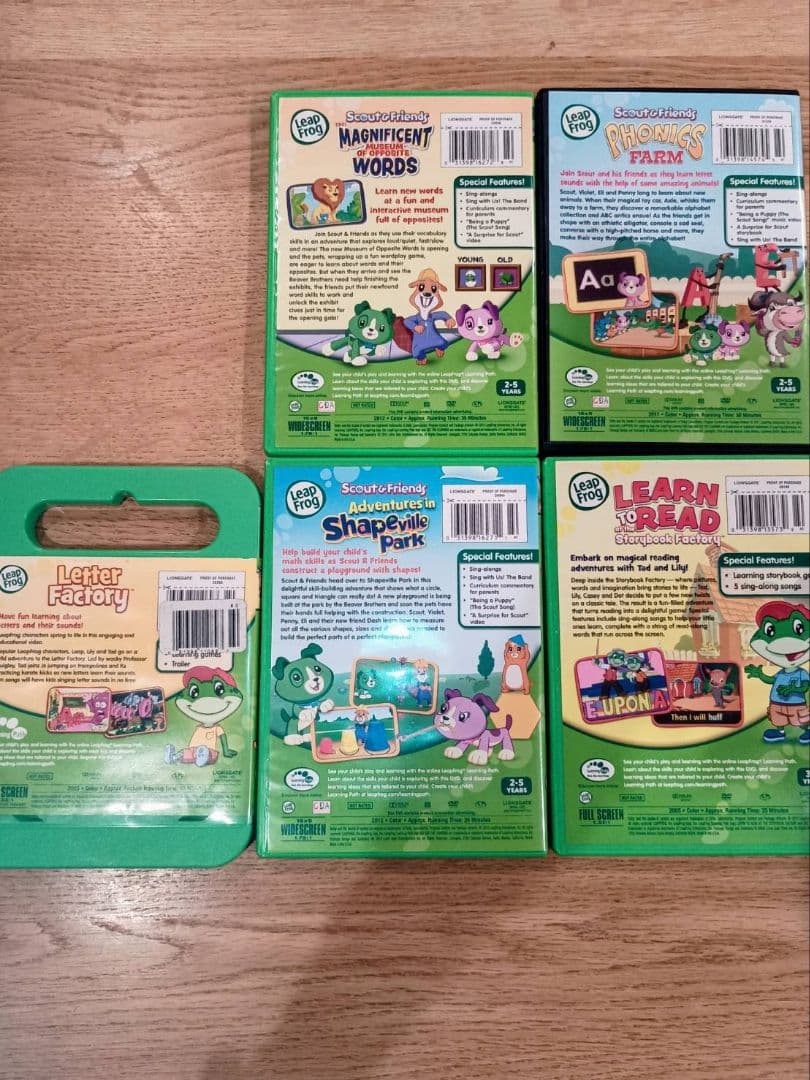 LeapFrog(リープフロッグ)DVD11枚セット