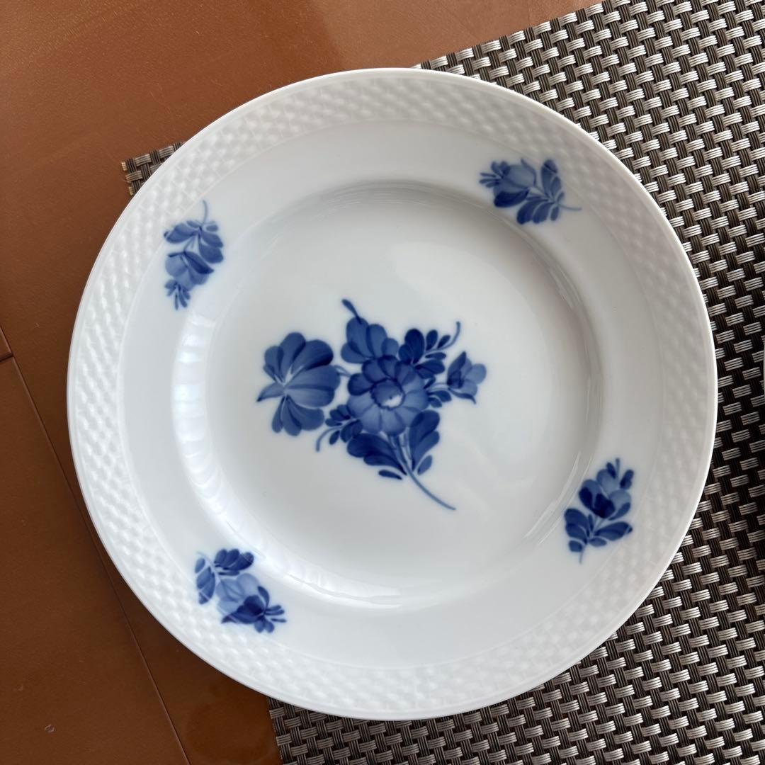 ロイヤルコペンハーゲン ブルーフラワー プレート ケーキ皿　4枚
