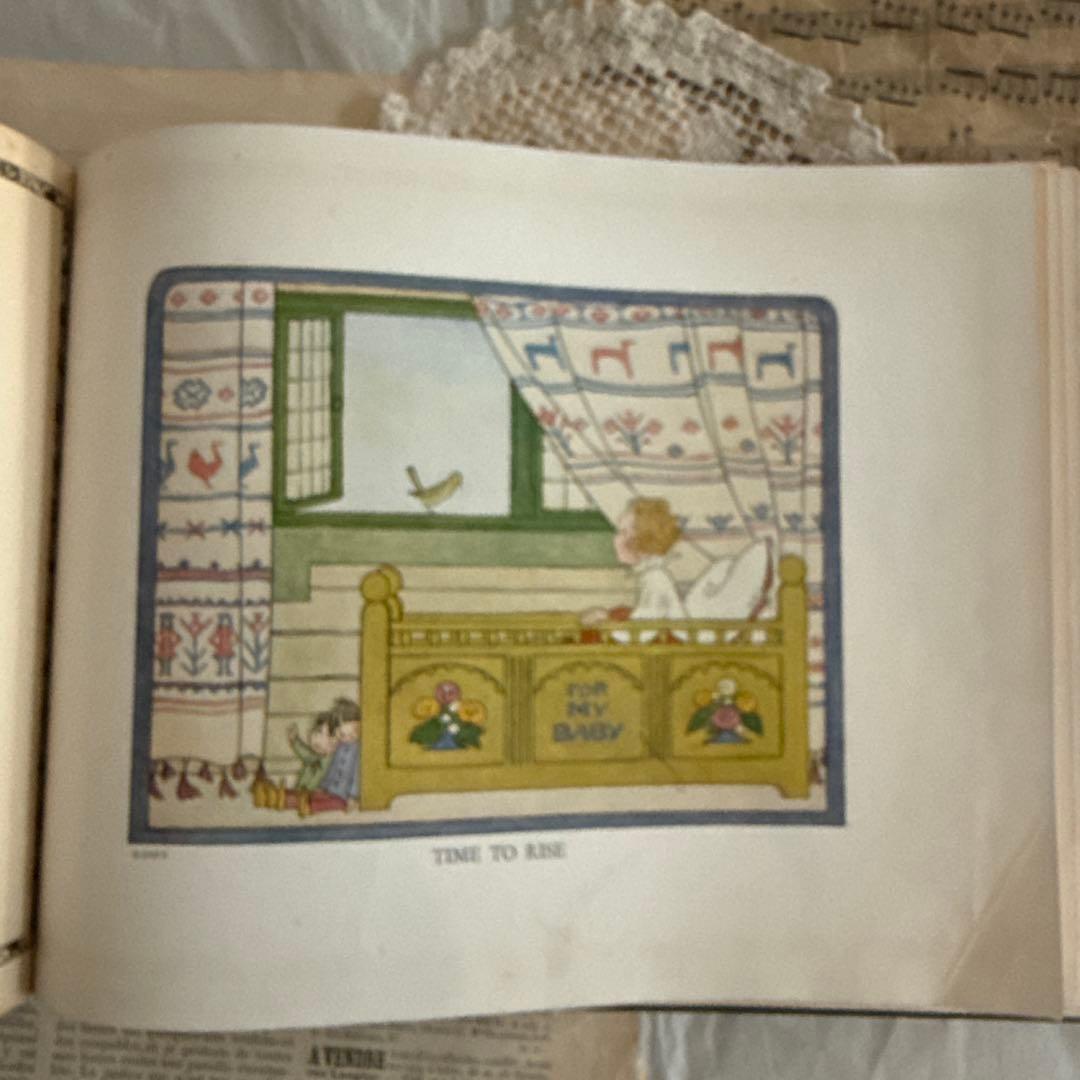 1926年アンティーク美しい絵本フランス　洋書ジャンクジャーナル古書ルメール