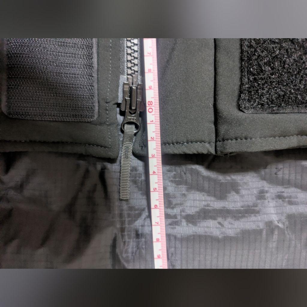 HOUSTON ヒューストン 51183 モンスターパーカー　 黒 L