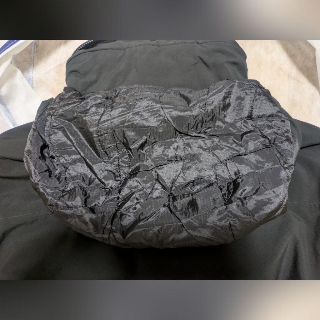 HOUSTON ヒューストン 51183 モンスターパーカー　 黒 L