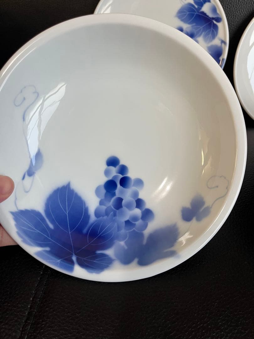 深川製磁 ブルーワイナリー プレミアムセット 皿4枚 新品