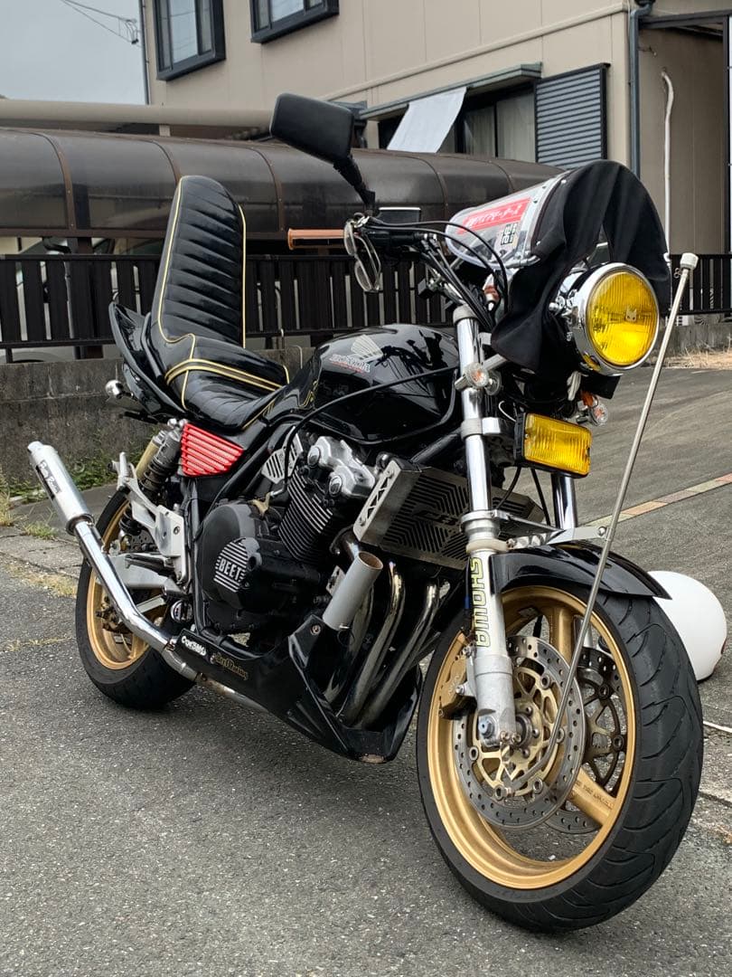 cb400sf nc39純正タンクたこ