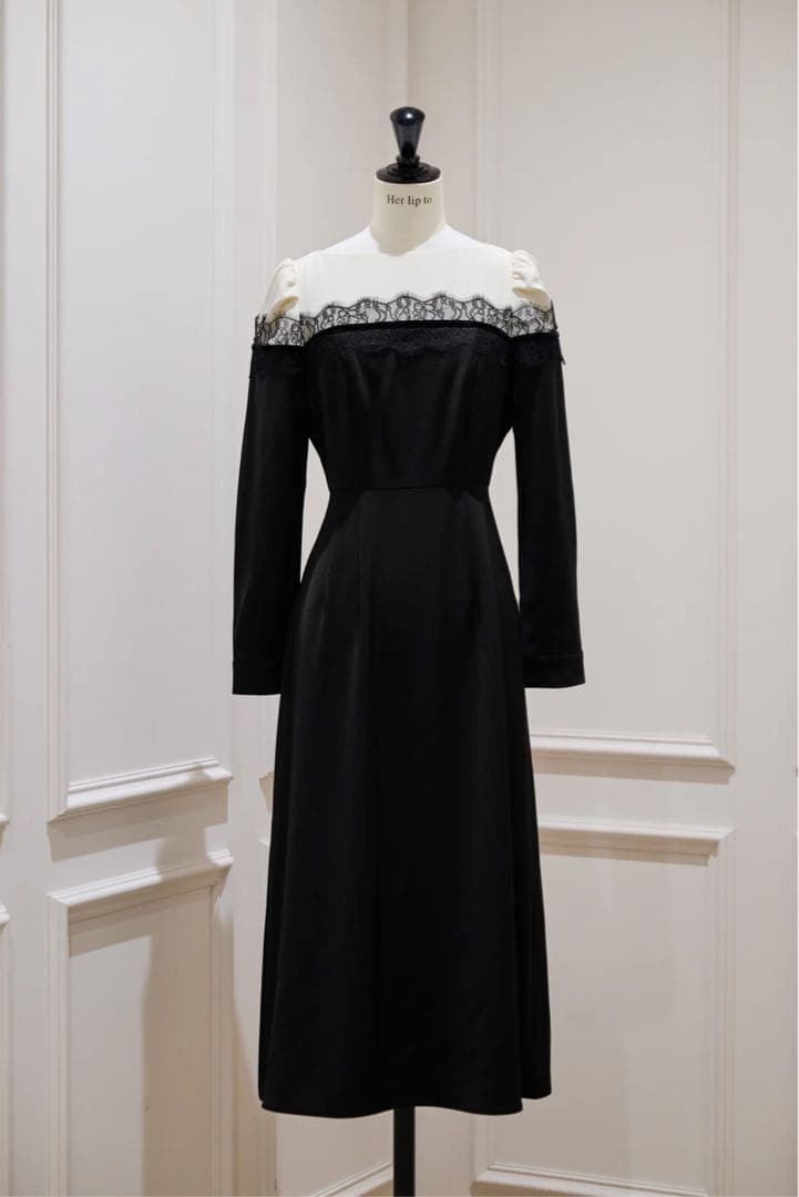 ワンピース Leonie Two-Tone Dress