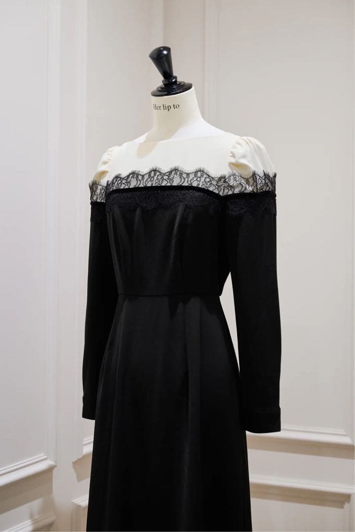 ワンピース Leonie Two-Tone Dress