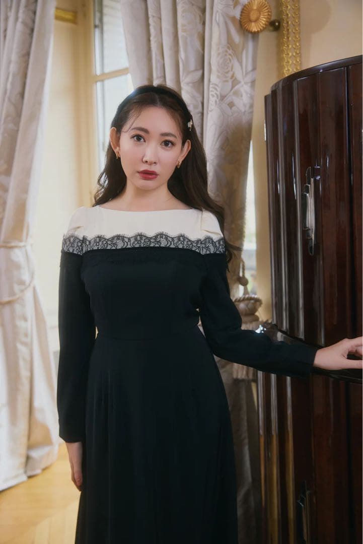 ワンピース Leonie Two-Tone Dress