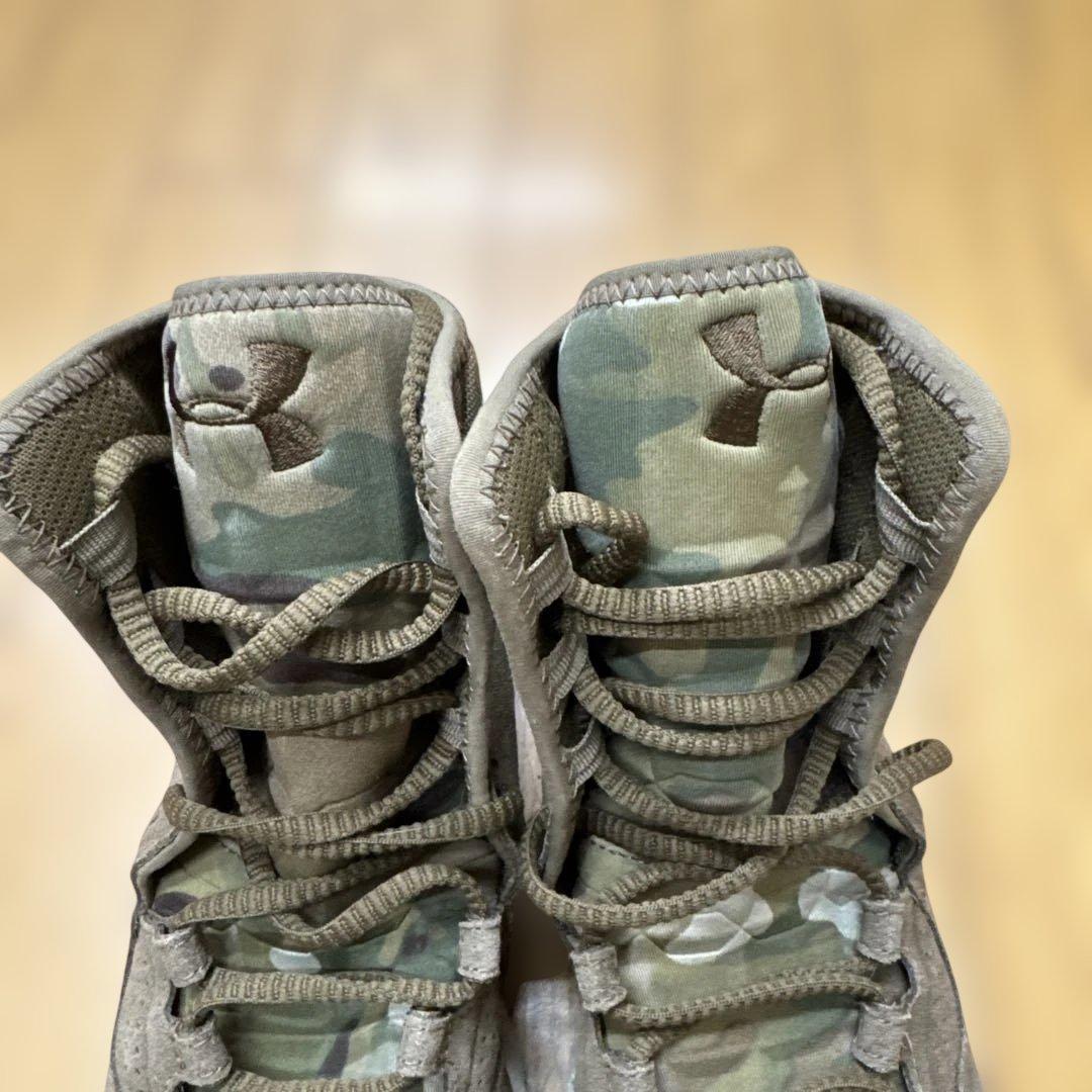 良品★UNDER ARMOR 希少ハイカットタクティカルスニーカー26.5cm