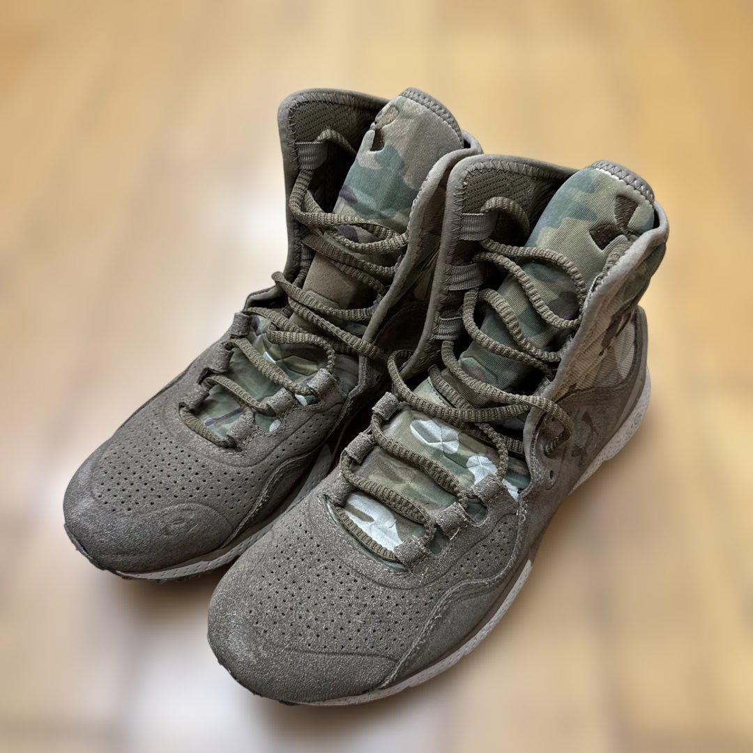 良品★UNDER ARMOR 希少ハイカットタクティカルスニーカー26.5cm