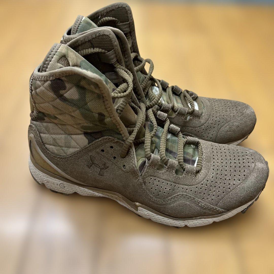 良品★UNDER ARMOR 希少ハイカットタクティカルスニーカー26.5cm