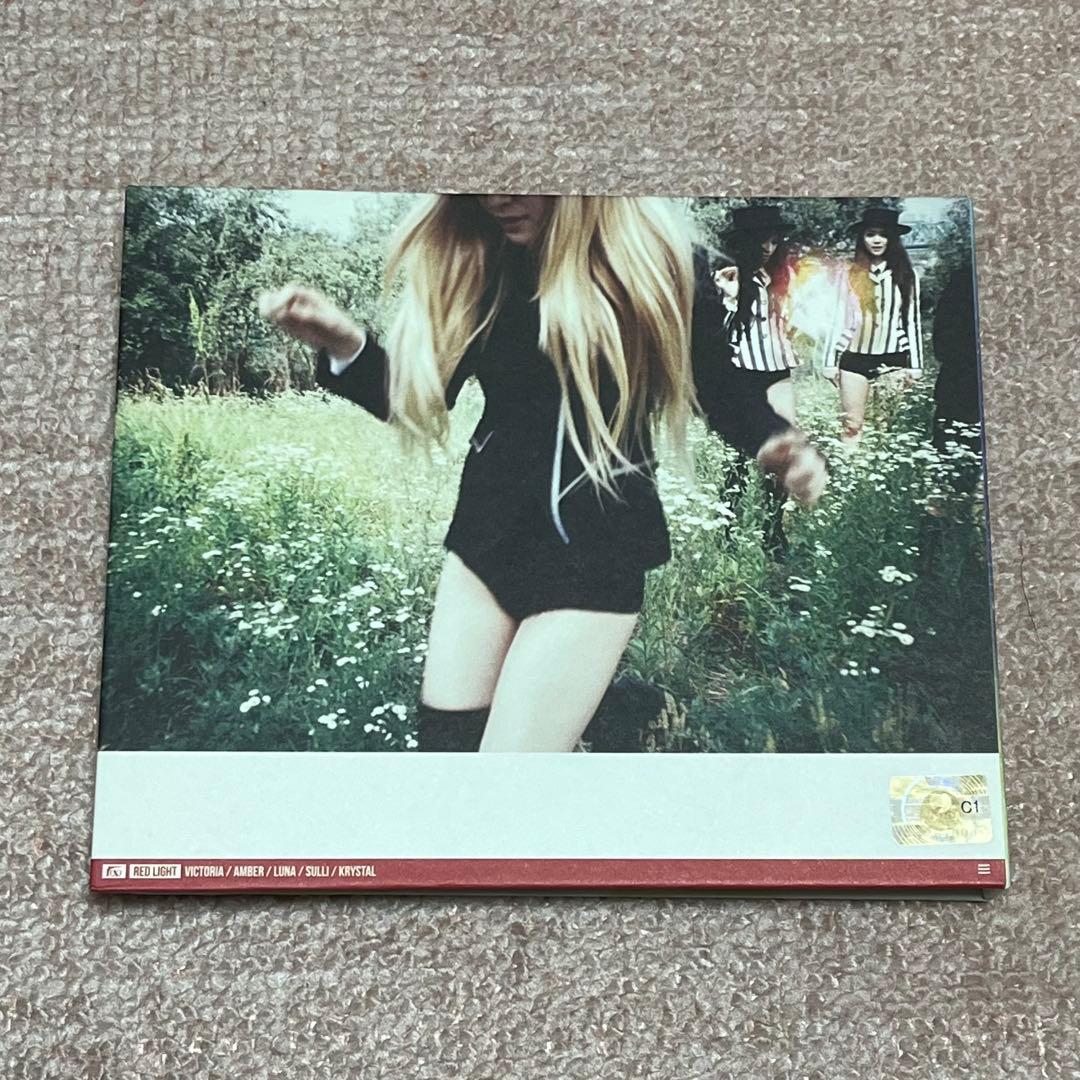 f(x) RED LIGHT 2種セット　トレカステッカー付き