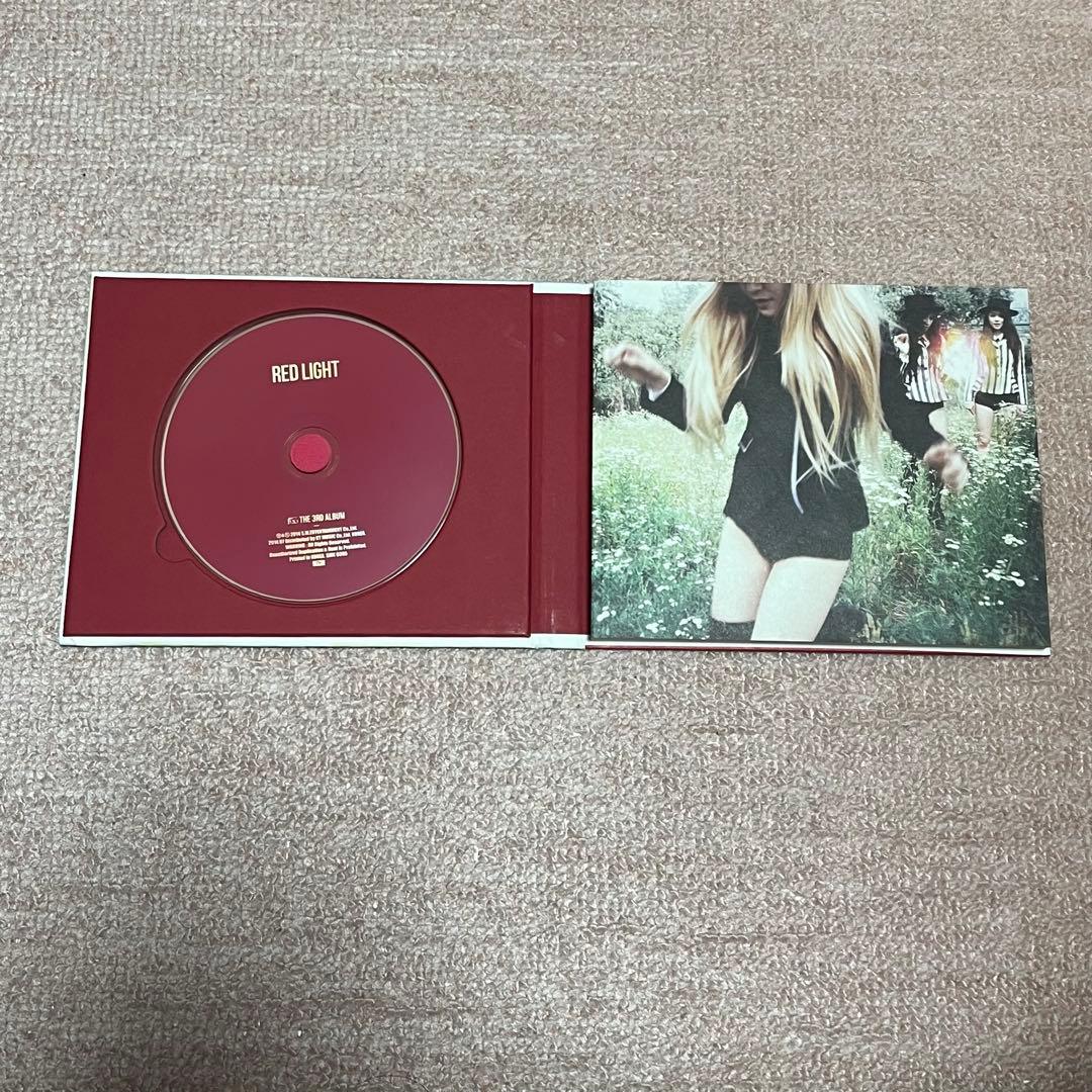 f(x) RED LIGHT 2種セット　トレカステッカー付き