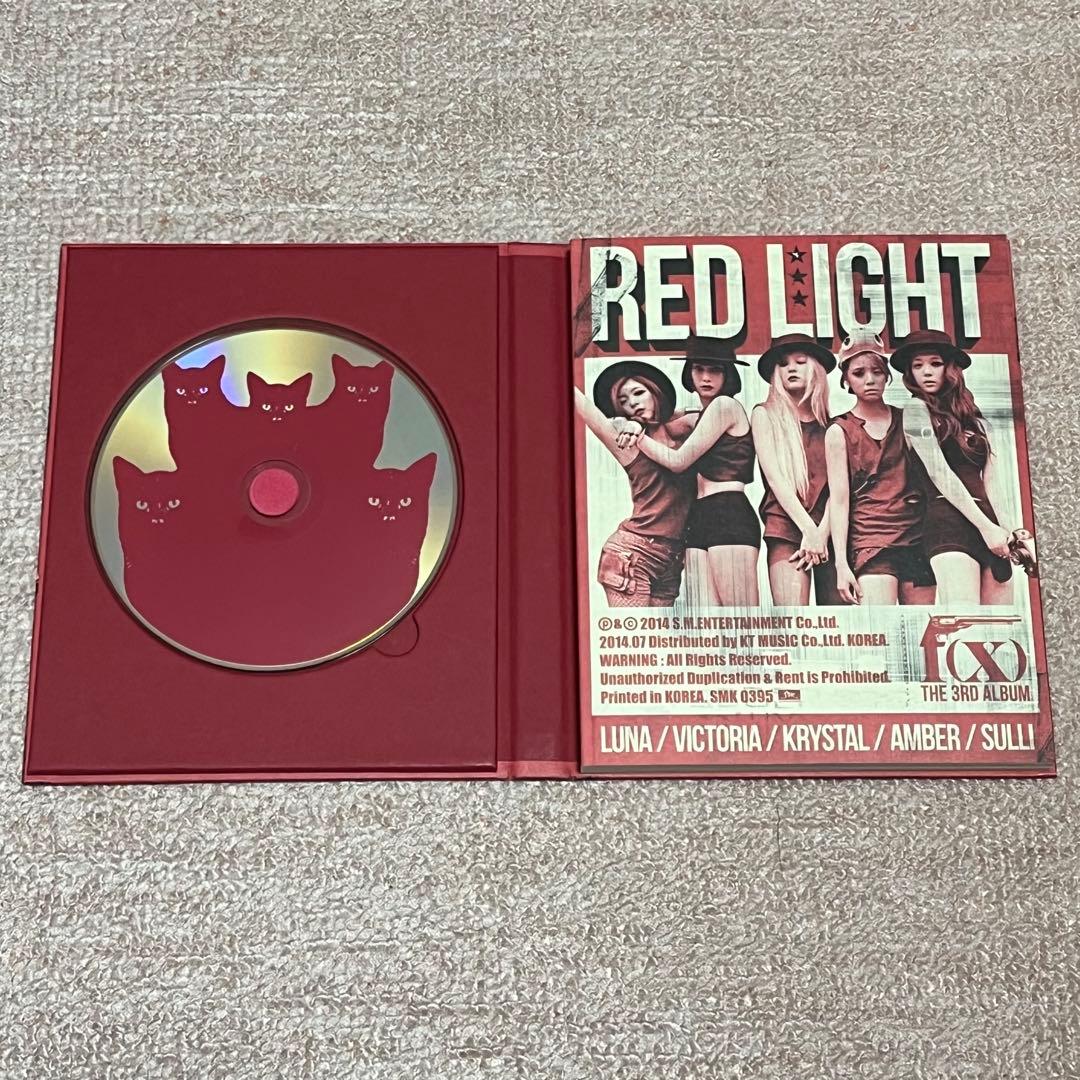 f(x) RED LIGHT 2種セット　トレカステッカー付き