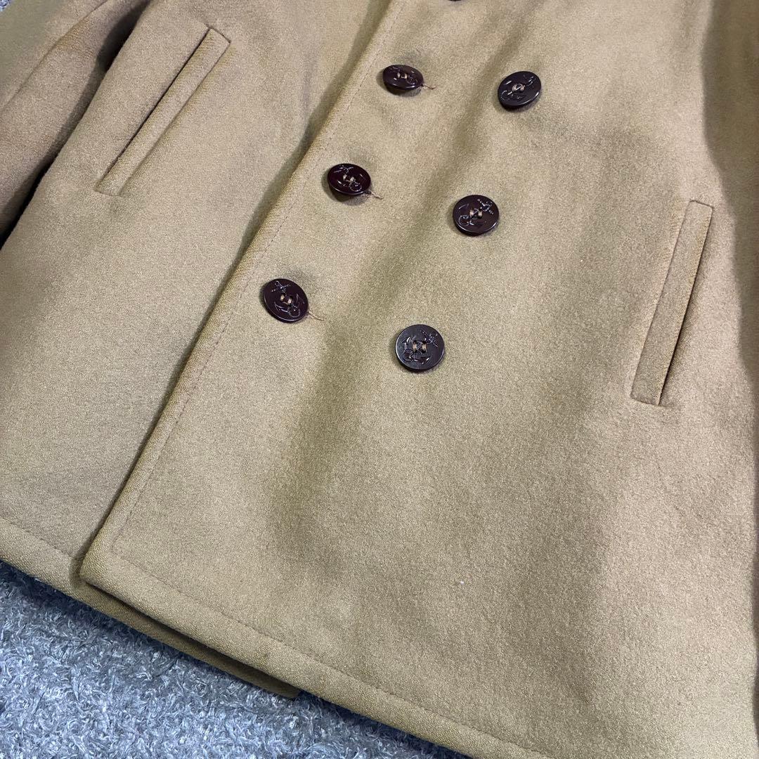 【希少カラー＆サイズ】Schott 740N ピーコート キャメル 44 USA